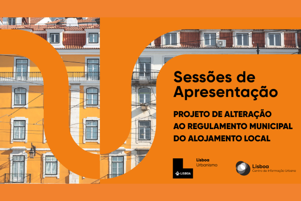 Sessões Públicas: Projeto de Alteração ao Regulamento Municipal do Alojamento Local